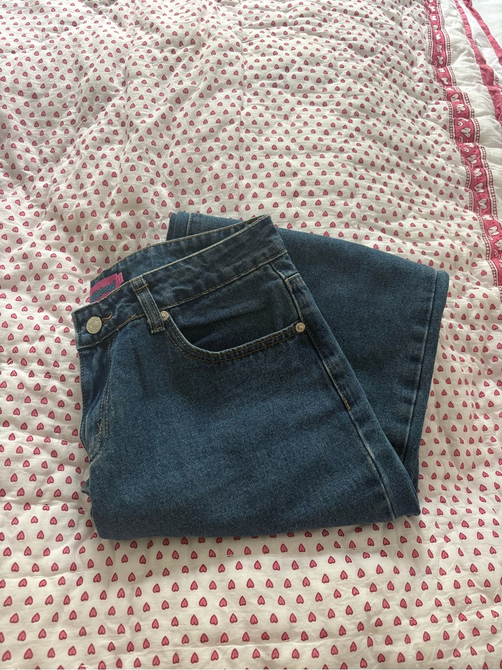 Edikted Rayleen Low Rise Baggy Jeans
